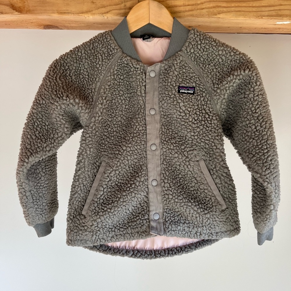Patagonia Gray and Pink Jacket
